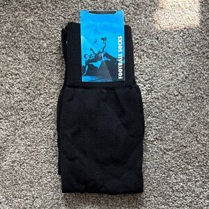 Black Football Socks